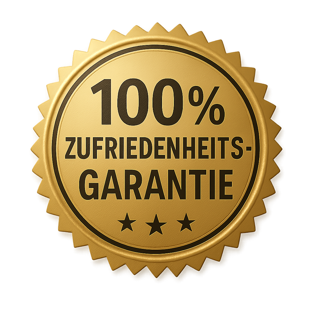 Zufriedenheitsgarantie